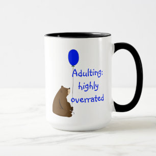 Caneca Adulto: altamente superestimado. Citação do Urso d