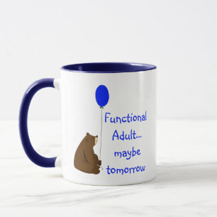 Caneca Adulto Funcional Talvez Amanhã Citação