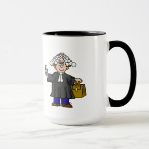 Caneca Advogado britânico ou Barrister Mug