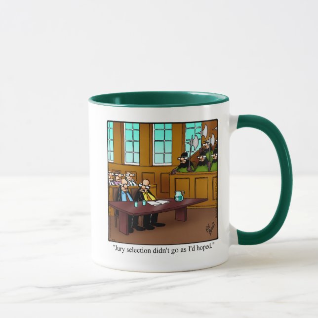 Caneca Advogado engraçado Humor Mug Gift (Direita)