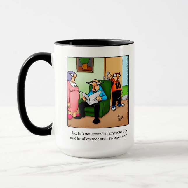 Caneca Advogado Humor Mug Gift (Esquerda)