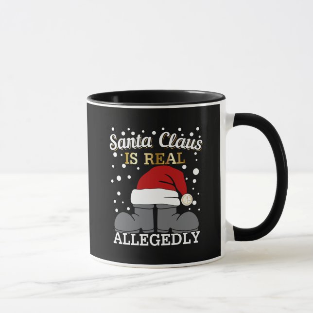 Caneca Advogado Natal - Papais noeis são reais supostamen (Direita)