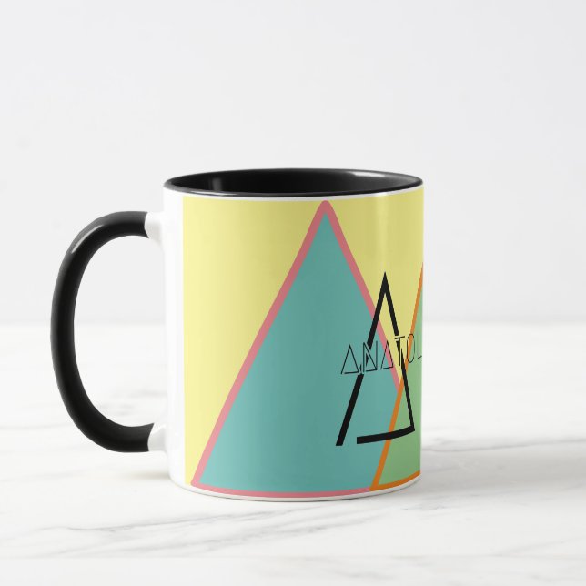 Caneca AE2 Anatolia Designer Trabalho de arte Specialty M (Esquerda)