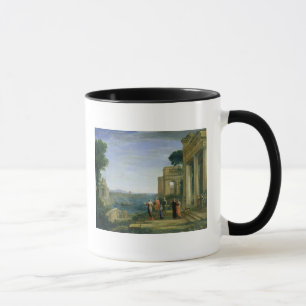 Caneca Aeneas e Dido em Carthage, 1675