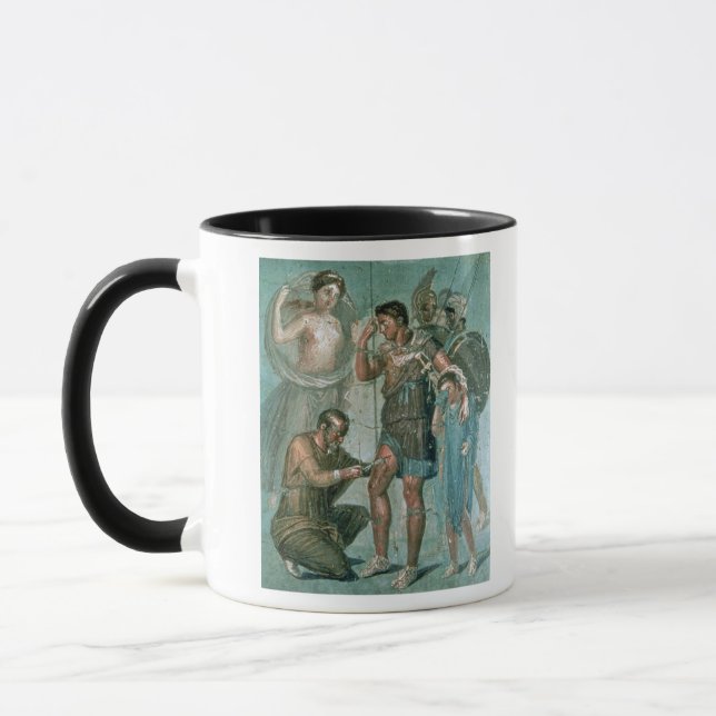 Caneca Aeneas feriu, de Pompeii (Esquerda)
