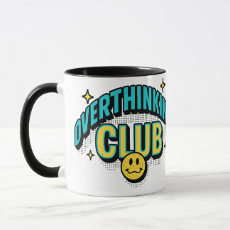 Caneca "Aestética Retro-Pop Art Mug - Tipografia Negrito