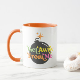 Caneca Afaste-Se De Mim, Bomba Engraçada.