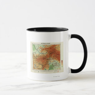 Caneca AfghanistanPanoramic MapAfghanistan