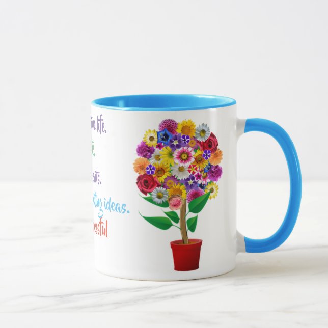 Caneca Afirmação de criatividade Mug - Mantra diária (Direita)