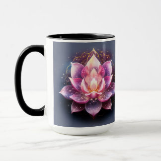 Caneca Afirmação De Flor De Lotus Eu Consigo Coisas De Ex