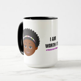 Caneca Afirmação de #Proud2BNaturalMe