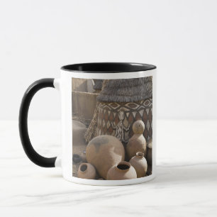 Caneca África, África Ocidental, Gana, Sirigu. Artesanal