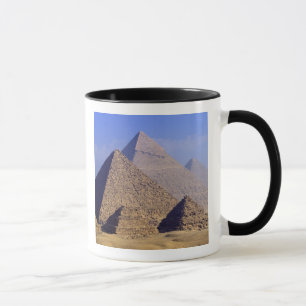 Caneca África, Egito, Cairo, Gizé. Grandes pirâmides