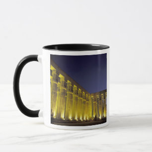 Caneca África, Egito, Luxor. Pátio do Sol de Amenhotep
