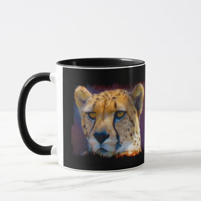 Caneca África Selvagem Amantes de Animais Grandes Cinco (Esquerda)