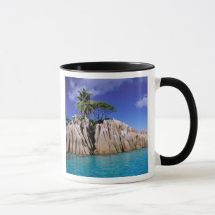 Caneca África, Seychelles, Ilha La Digue. Granito