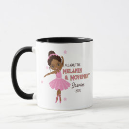 Caneca African American Ballerina Coffee Mug