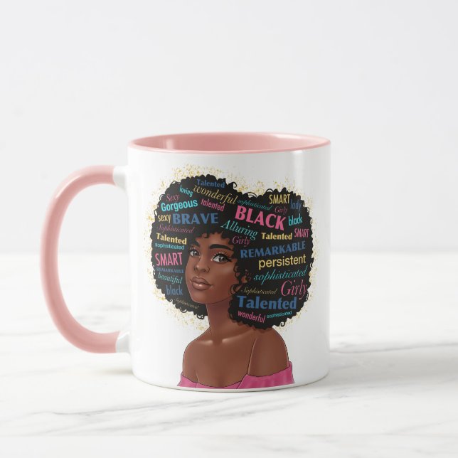 Caneca African American Princess 11 oz Mug (Esquerda)
