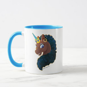 Caneca Afro Unicorn   Magia