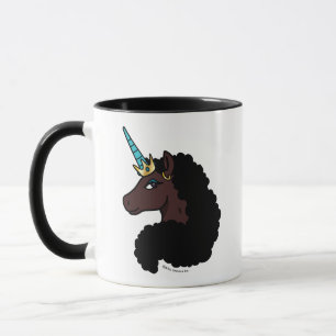 Caneca Afro Unicorn   Magia