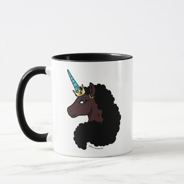 Caneca Afro Unicorn | Magia (Esquerda)