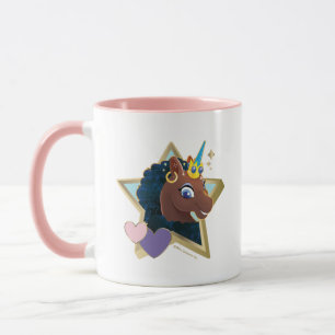 Caneca Afro Unicorn Magical Star