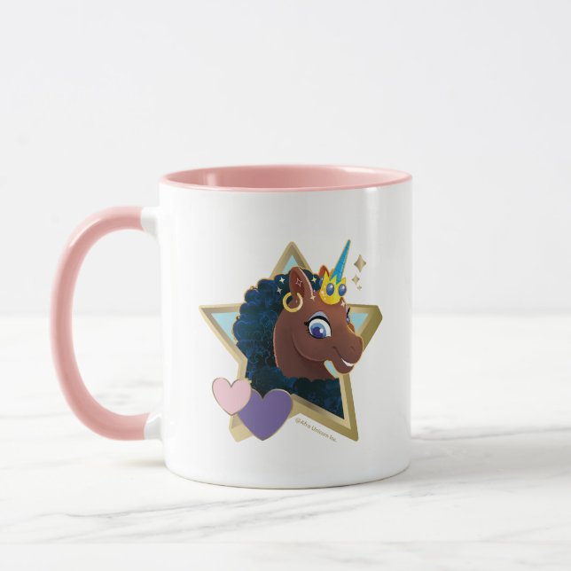 Caneca Afro Unicorn Magical Star (Esquerda)