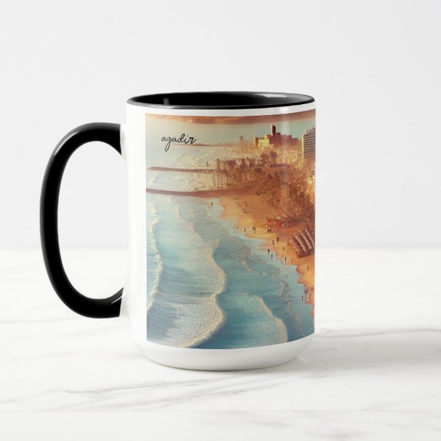 Caneca Agadir Skyline Mug - Costeiras Sunset Vibes (Esquerda)