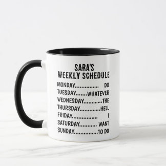 Caneca Agendamento de Reforma Mug - Humor Personalizado |