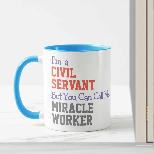 Caneca Agente Civil Milacle Worker Mug (Criador carregado)