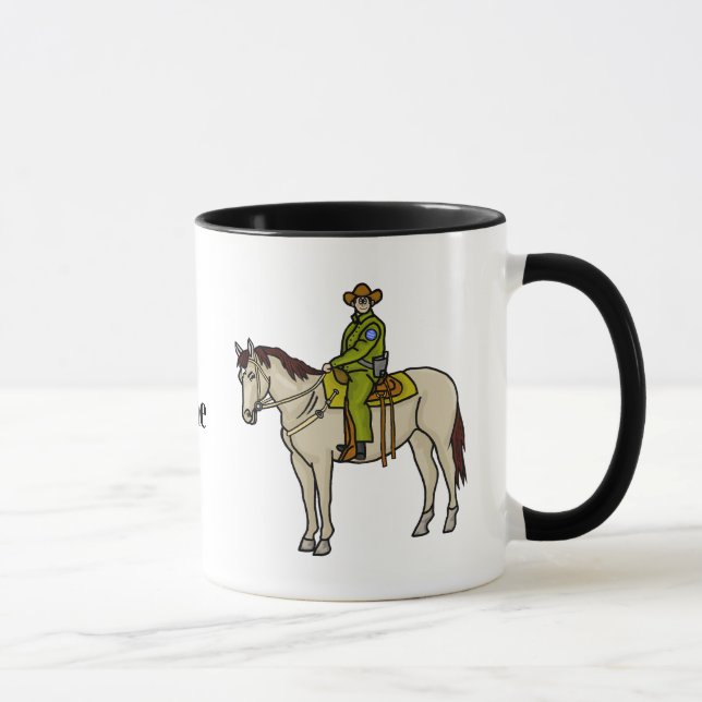 Caneca Agente de Patrulha de Fronteira dos Estados Unidos (Direita)