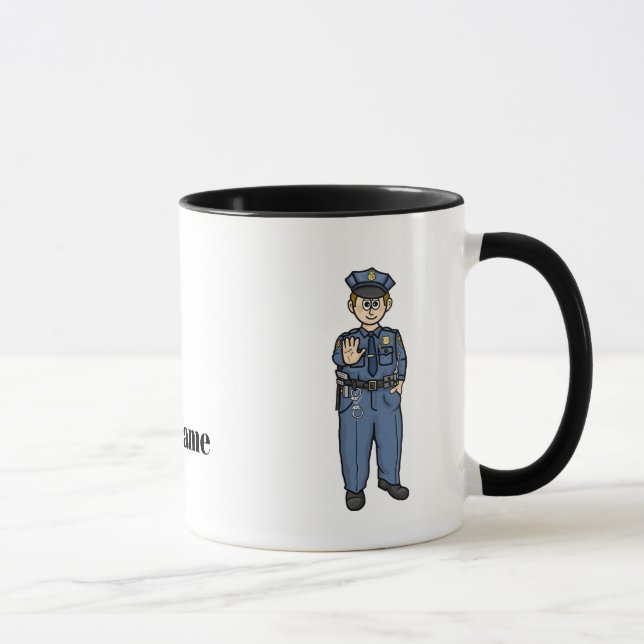Caneca Agente de Patrulha Fronteiriça dos Estados Unidos, (Direita)