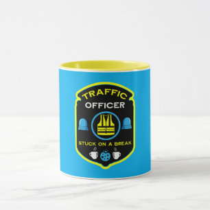 Caneca Agente de Polícia de Tráfego