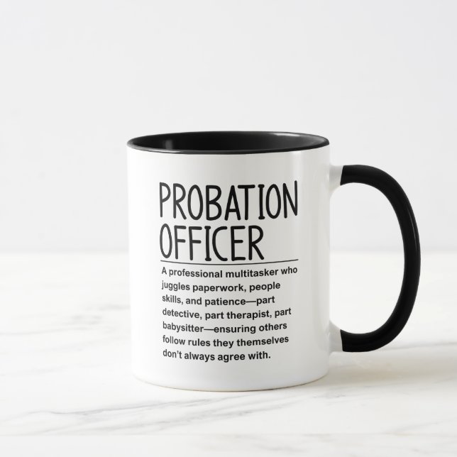 Caneca Agente de Probação (Direita)