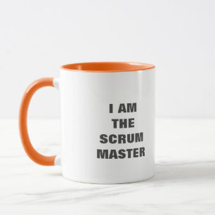 Caneca ágil mestra do scrum