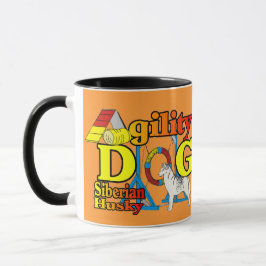 Caneca Agilidade Siberiana Husky