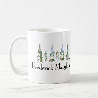 Caneca aglomerada Maryland dos pináculos de