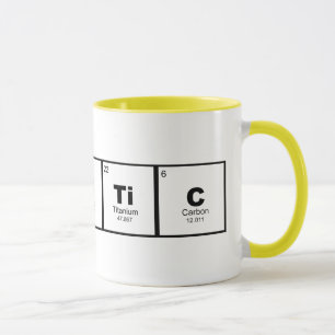 Caneca "agnóstico" ateísmo amante de Ciência & STE