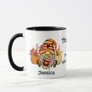 Caneca Agradeço Pela Pumpkin Spice Season Gnome Mug
