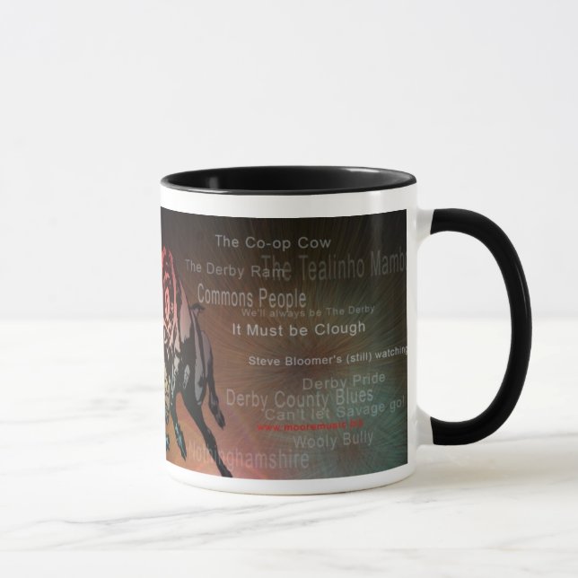 Caneca Agrida "a vaca da capoeira " (Direita)