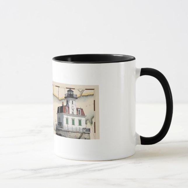 Caneca agrida com faróis #2, Rondout & Esopus (Direita)