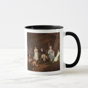 Caneca Agrupe o retrato de um latifundiário, de sua