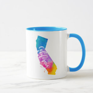 Caneca Aguarela Califórnia