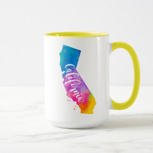 Caneca Aguarela Califórnia