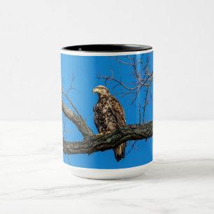 Caneca Águia Cálida imatura em Peekability, NY
