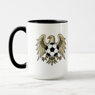 Caneca Águia do Brasão de Armas de Herança Alemã