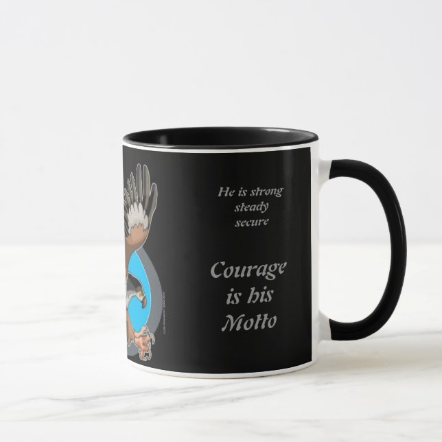Caneca Águia em Dia de os pais de voo (Direita)