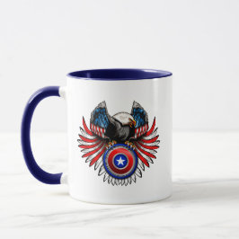 Caneca Águia Patriótica dos EUA