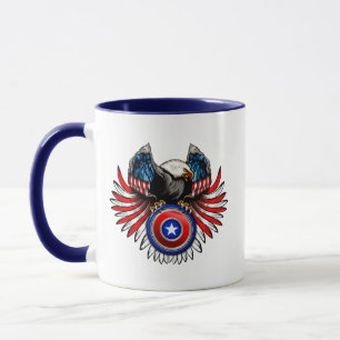 Caneca Águia Patriótica dos EUA