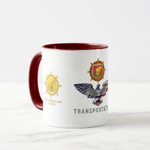 Caneca Águia Personalizada Veterano do Corpo de Transport